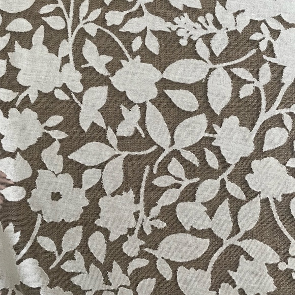 White Floral Lightweight Infinity Scarf - Picture 2 of 5